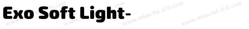 Exo Soft Light字体转换